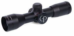 CenterPoint Optics LC432ERG2 Red/Green 4x32mm Illuminated Multi-Line Reticle Crossbow Scope With Picatinny Rings