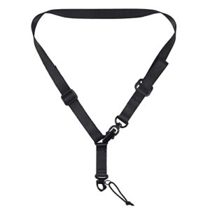 Kawfle 2 Point Rifle Sling - Two Point and Traditional Gun Slings with Metal Hook for Hunting and Outdoors