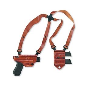 Galco Miami Classic II Shoulder System for Glock 21, 20 (Tan, Right-Hand)
