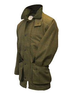 Walker & Hawkes - Mens Derby Tweed Shooting Hunting Country Jacket - Forest Green - XL