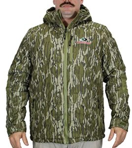 Rainier Late Season Primaloft Silver Down Insulated Camo Winter Hunting Jacket (MO Bottomland, XL)