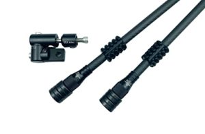GHA Waspsting Bow Stabilizer Set for Compound Bow Hunting with Quick Disconnect V-bar Mounting (8+6in Set)