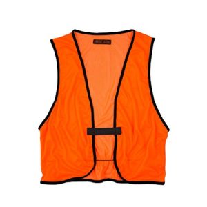 Orange Aglow Lightweight Mesh Blaze Orange Hunting Vest (Large)