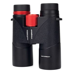 10x42 HD Binoculars for Adults, Waterproof Binoculars for Bird Watching Hunting with Roof Prism, Fully Multi-Coated with BAK4 Prism