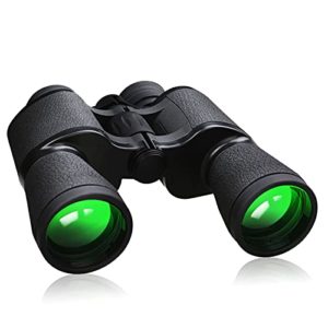 FULLJA 20x50 High Power Binoculars for Adult, Compact Binoculars with Clear Low Light Vision, Waterproof Binoculars for Bird Watching, Concerts, Travel, Hiking, Outdoor Sports