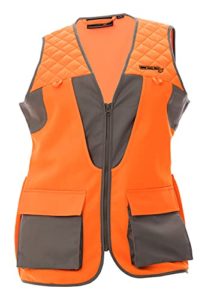 DSG Outerwear Women's Upland Hunting Vest 2.0 - Grey/Blaze Orange, SM/MD