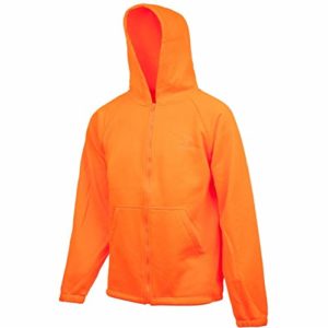 Huntworth Men's Knit Jersey Jacket with Hood, Blaze/Blaze, Medium