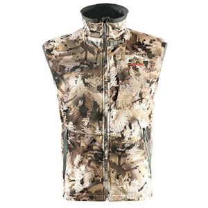 Sitka Men's Hunting Water-Repellent Camo Gear Dakota Vest, Optifade Waterfowl, Large