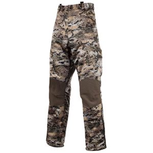 Huntworth Men's Heavy Weight Windproof Soft Shell Hunting Pants (Disruption Camo, Large)