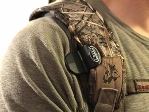 Sling Saddle Shoulder Clip by Creed Outdoors, Carry Your Rifle Hands Free, Easily Hooks to Your Rifle Sling and Holds Your Gun securely. (1 Shoulder Clip Only)