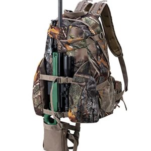 BLISSWILL Hunting Backpack Outdoor Gear Daypack for Rifle Bow Gun(New leaf camouflage color)