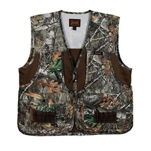 Gamehide Camo Front Loading Upland Dove Hunting Vest With Camo Back