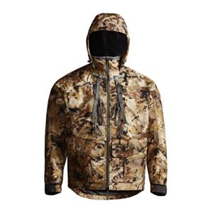Sitka Men's Hudson Waterproof Insulated Hunting Jacket, Optifade Waterfowl, Large