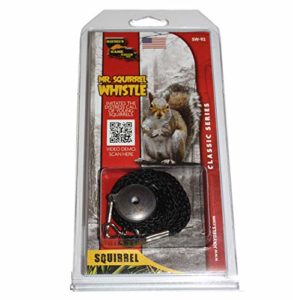 Haydel's Game Calls Inc. SW-92 AMZ Mr. Squirrel Whistle Squirrel Call for Hunting