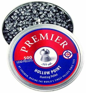 Crosman LHP77 .177-Caliber Premier Hollow Point Pellets (500-Count)