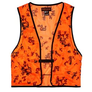 Orange Aglow Signature Mesh Blaze Orange Camo Hunting Vest (XL)