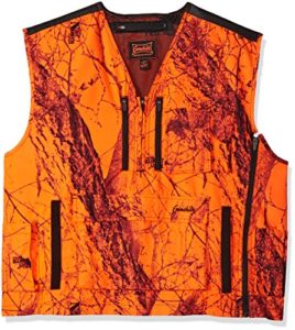 Mountain Pass Extreme Big Game Blaze Vest (Orange Camo, Small)