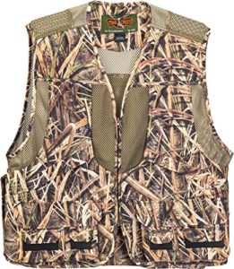TrailCrest Kids Mossy Oak Deluxe Front Loader Hunting Vest, Small, Shadow Grass