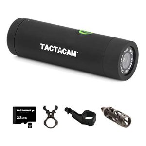 TACTACAM Solo Wi-Fi Hunting Action Camera + Barrel/Scope Mount, Under Scope Rail Mount, Bow Stabilizer Mount and 32GB microSD Card