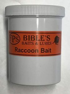 FPS) BIBLE'S Raccoon Bait (8 oz.) Works in Live Traps, DP Traps, Dirt Hole Set.