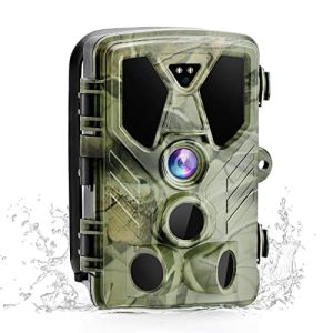 Qnoavve WIFI Cellular Trail Camera 4K 36MP Bluetooth Trail Camera, Wide 120° View Angle, No Glow Night Vision Motion 0.2s Activated, Waterproof for Wildlife Watch Hunting Scouting or Property Security